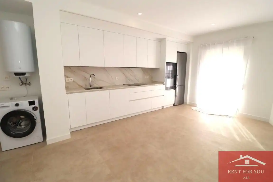 Cocina de Piso de alquiler en Alhaurín El Grande con Aire acondicionado y Balcón