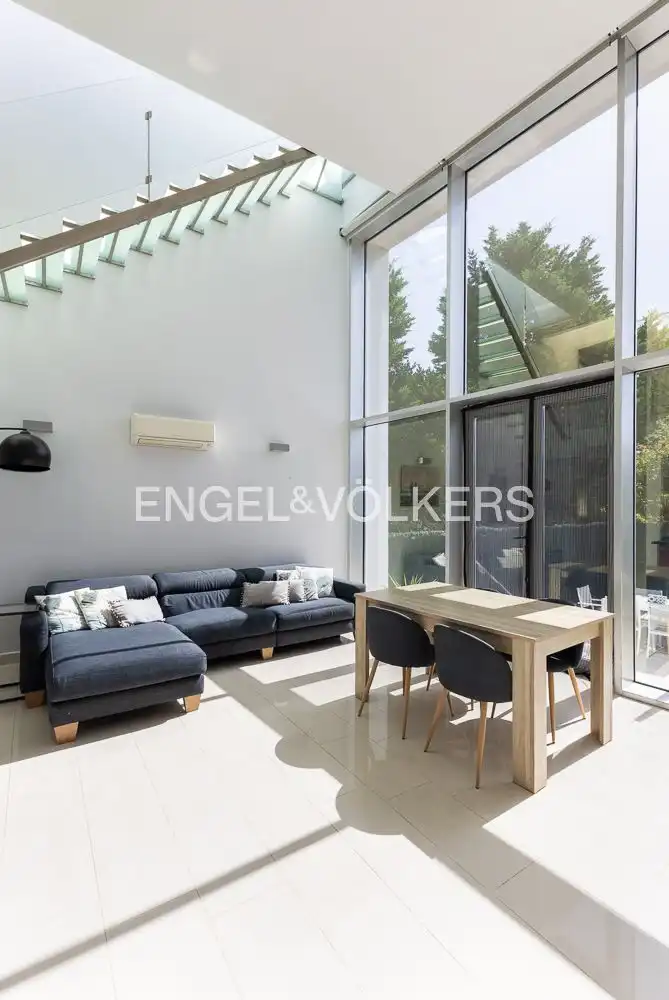 Terrace of Houses for rent in Dénia  with Air Conditioner, Heating and Private garden