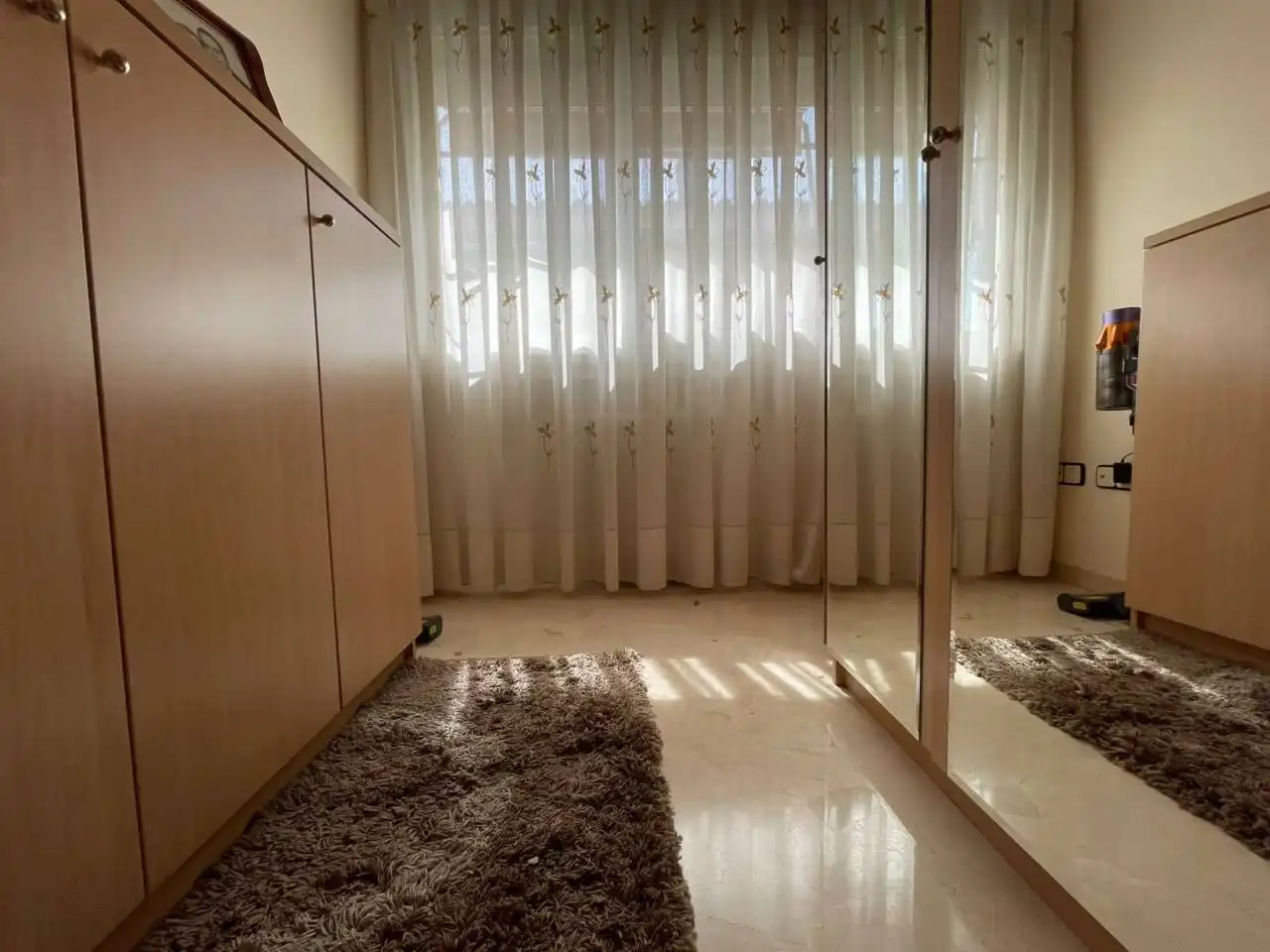 Schlafzimmer von Wohnung zur Miete in Cerdanyola del Vallès mit Klimaanlage, Heizung und Privatgarten