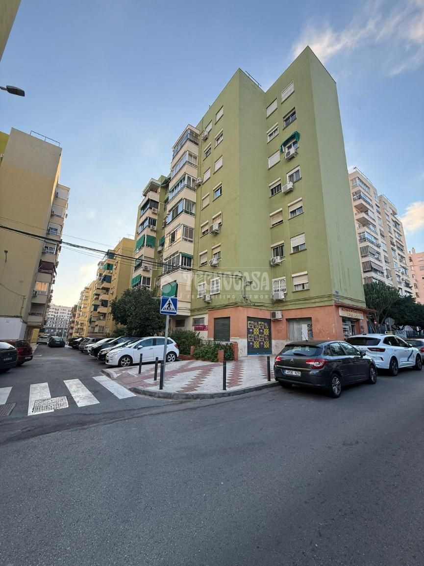 Vista exterior de Piso en venta en Málaga Capital
