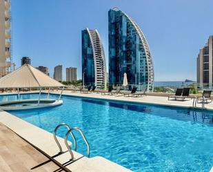 Swimming pool of Flat for sale in Benidorm  with Air Conditioner and Terrace