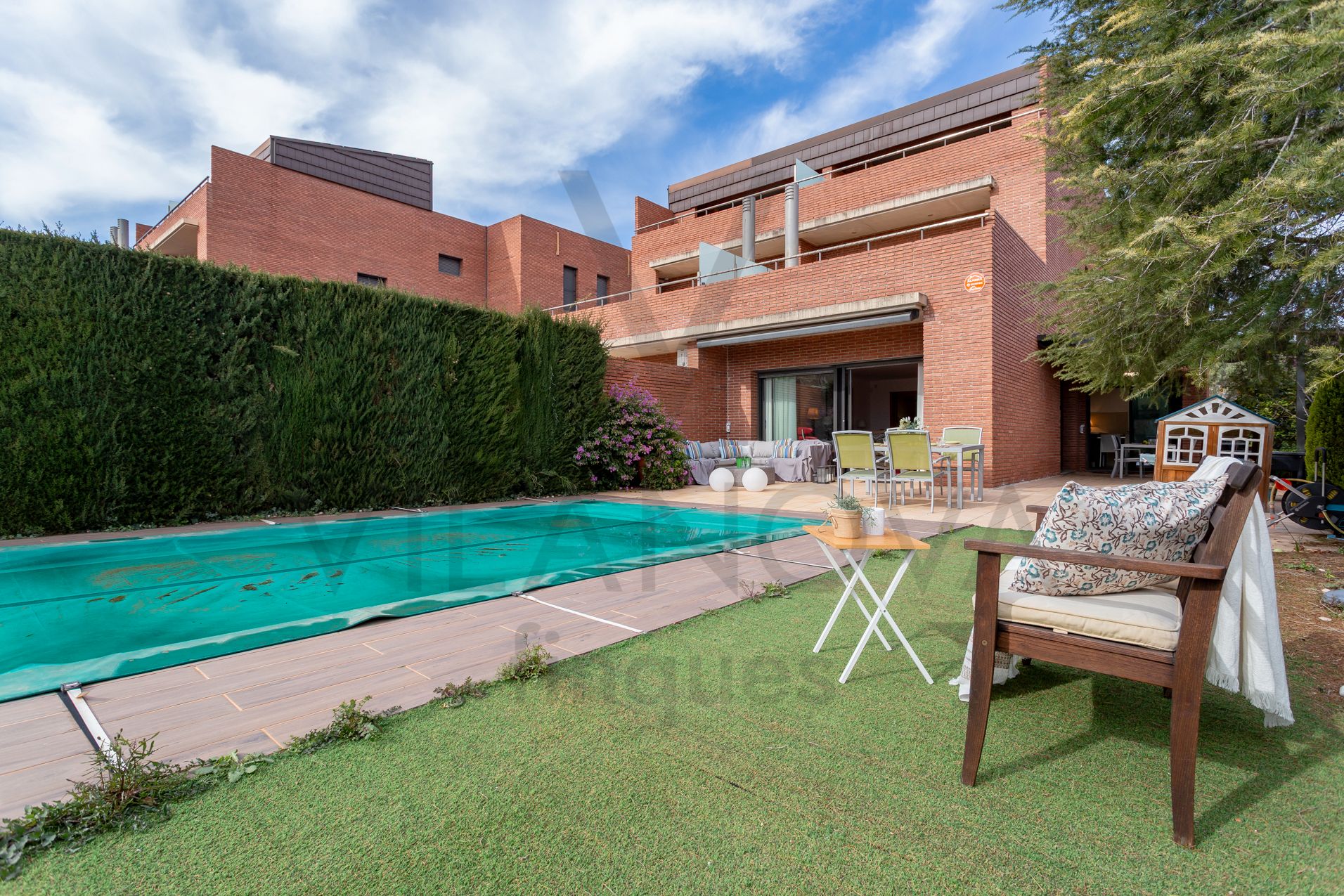 Jardín de Casa adosada en venta en Castellvell del Camp con Aire acondicionado, Calefacción y Jardín privado