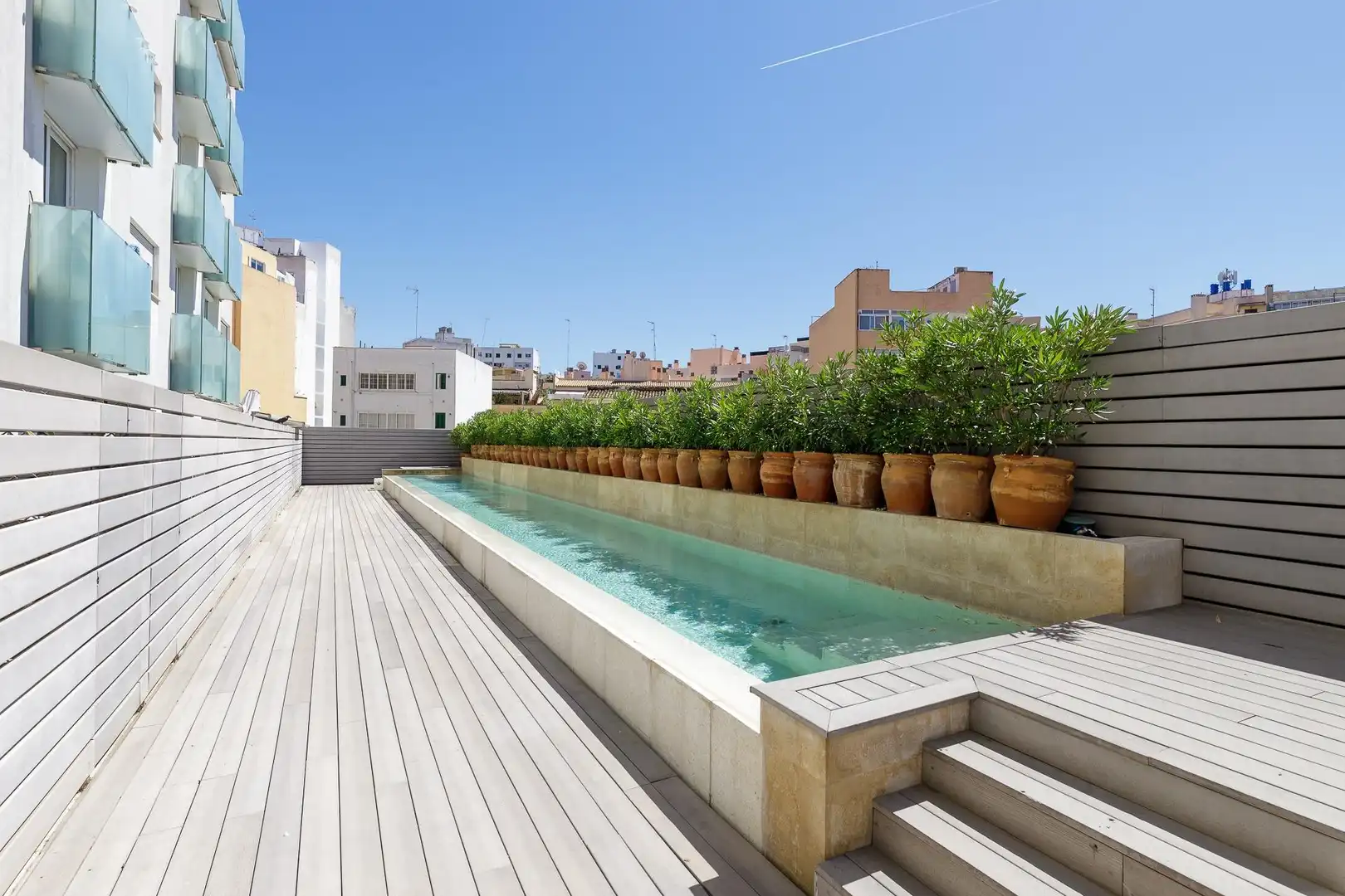 Piscina de Pis en venda en  Palma de Mallorca amb Aire condicionat, Calefacció i Balcó