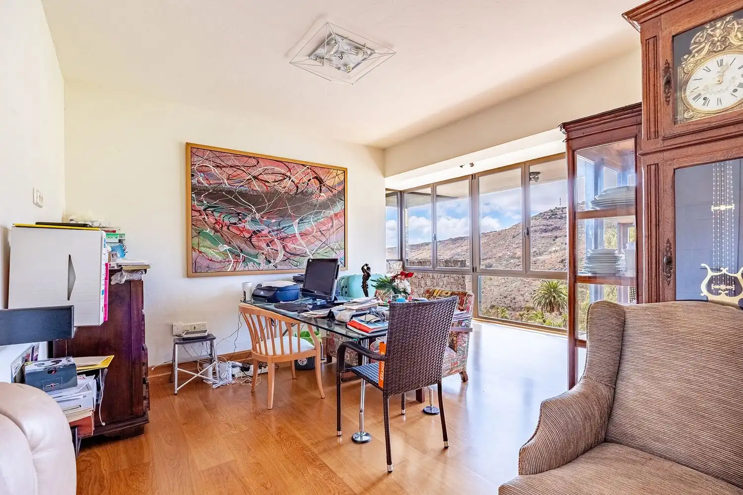 Sala de estar de Casa o chalet en venta en Telde con Jardín privado, Terraza y Piscina