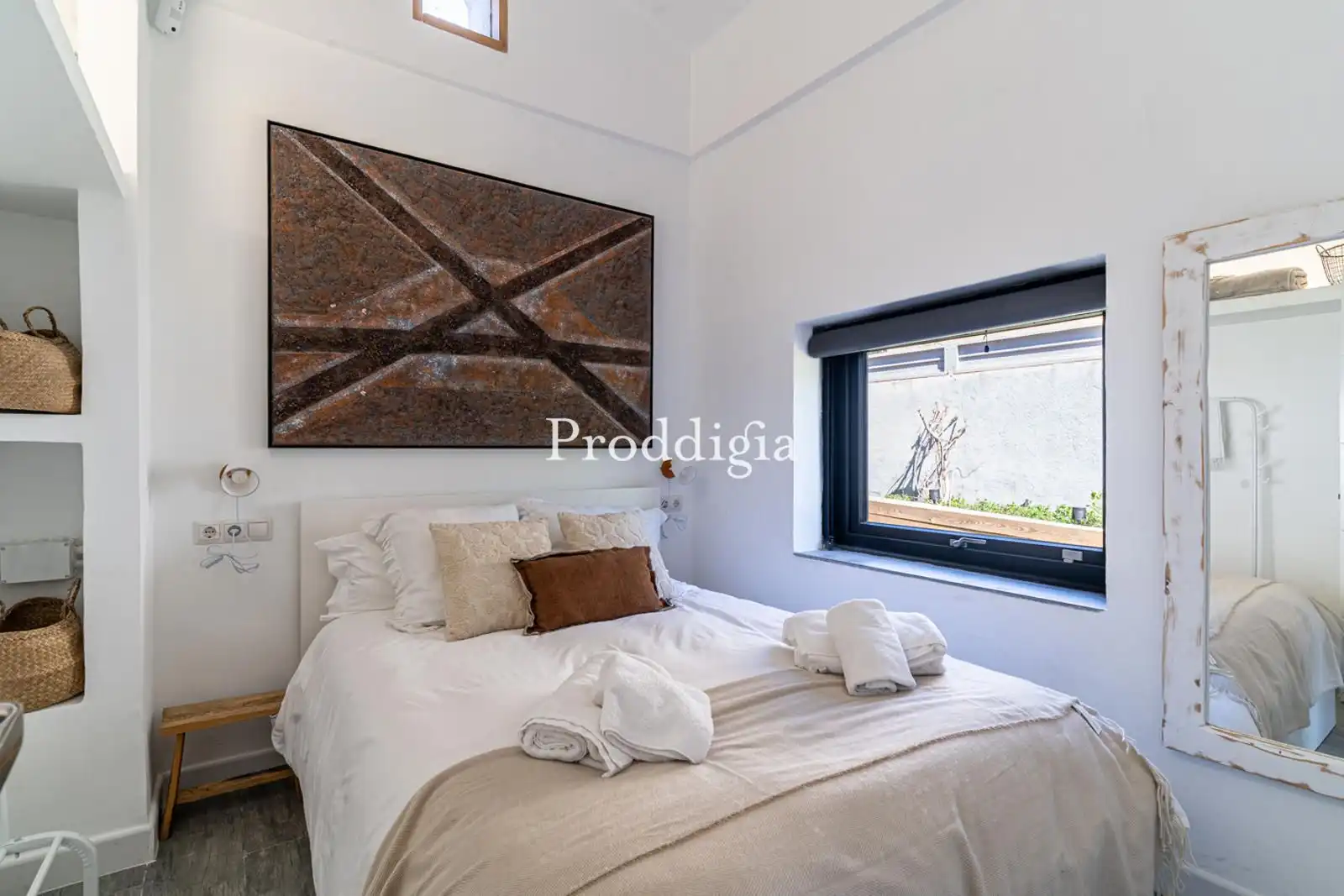 Schlafzimmer von Haus oder Chalet zur Miete in Sant Cugat del Vallès mit Heizung, Terrasse und Schwimmbad