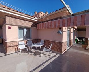 Terrace of Attic to rent in  Granada Capital  with Air Conditioner, Heating and Private garden