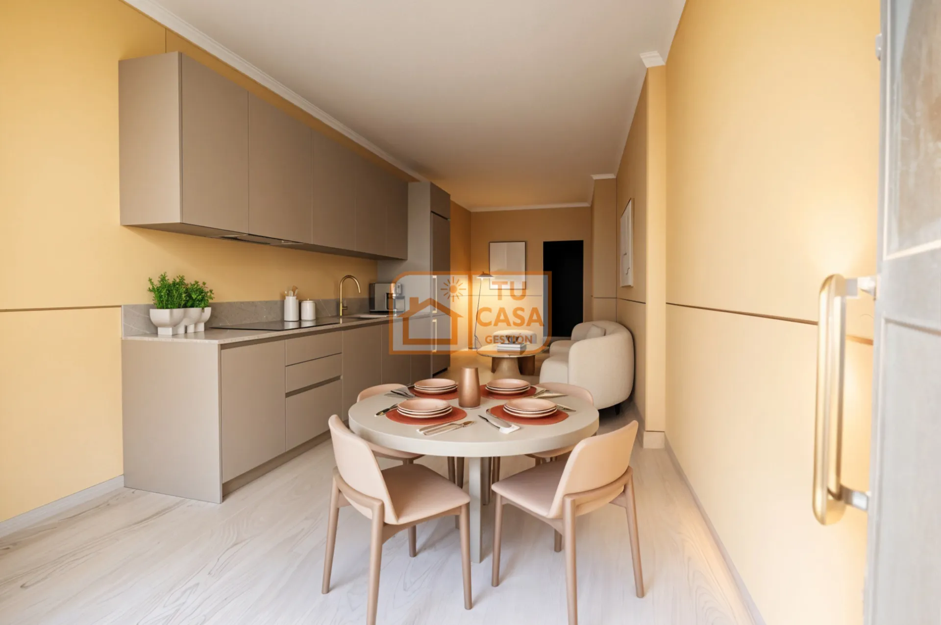 Kitchen of Flat for sale in Cáceres Capital  with Private garden