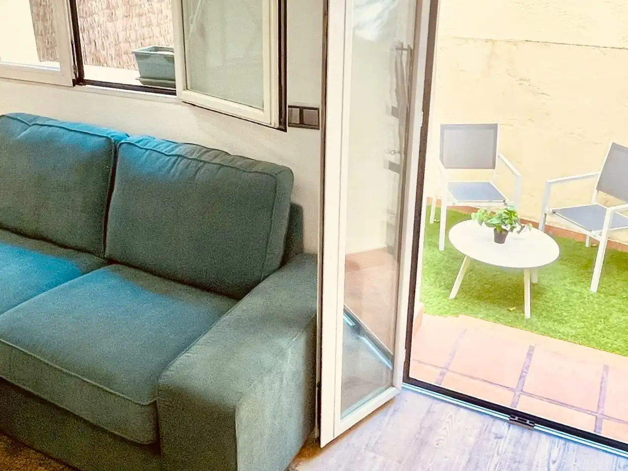 Terraza de Apartamento de alquiler en Madrid con Aire acondicionado, Calefacción y Terraza