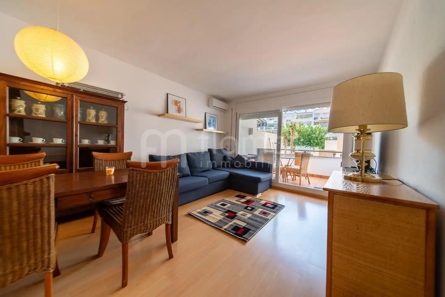 Living room of Ground floor for sale in Roses  with Air Conditioner and Terrace