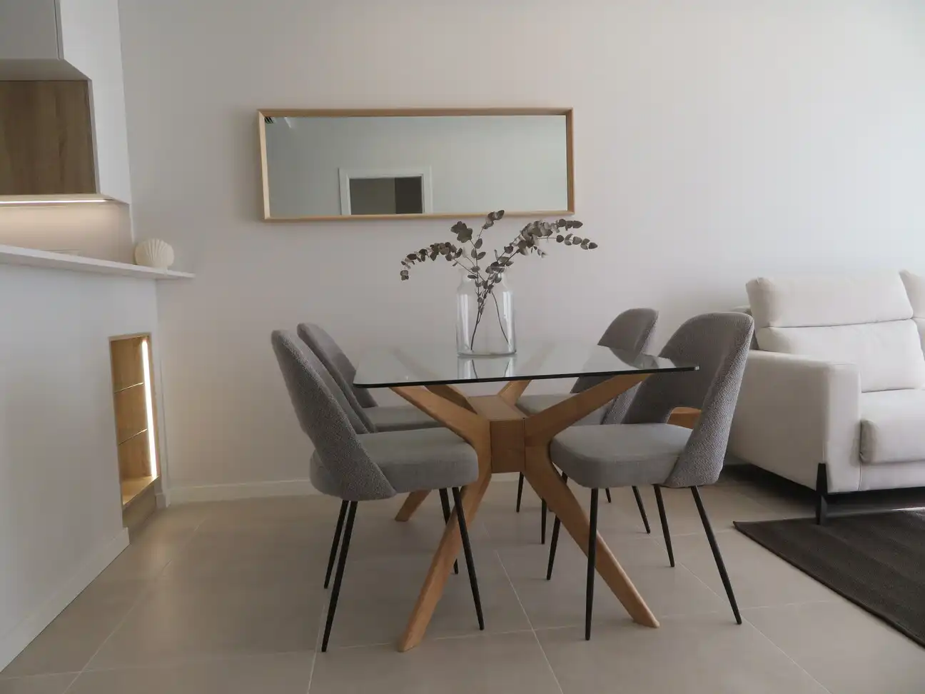 Esszimmer von Maisonette zum Verkauf in Dénia mit Klimaanlage, Terrasse und Abstellraum