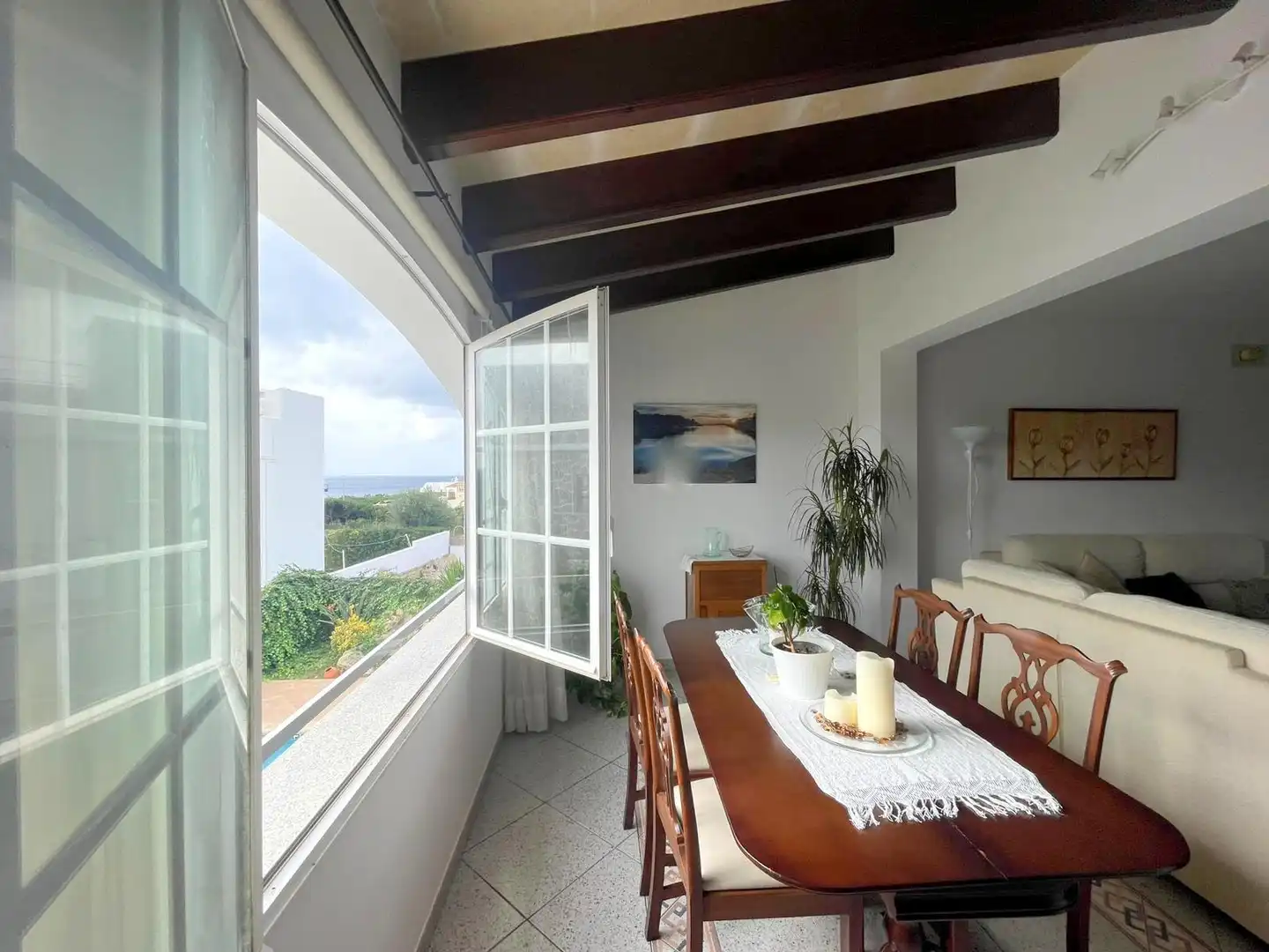 Menjador de Casa o xalet en venda en Ciutadella de Menorca amb Aire condicionat, Jardí privat i Terrassa