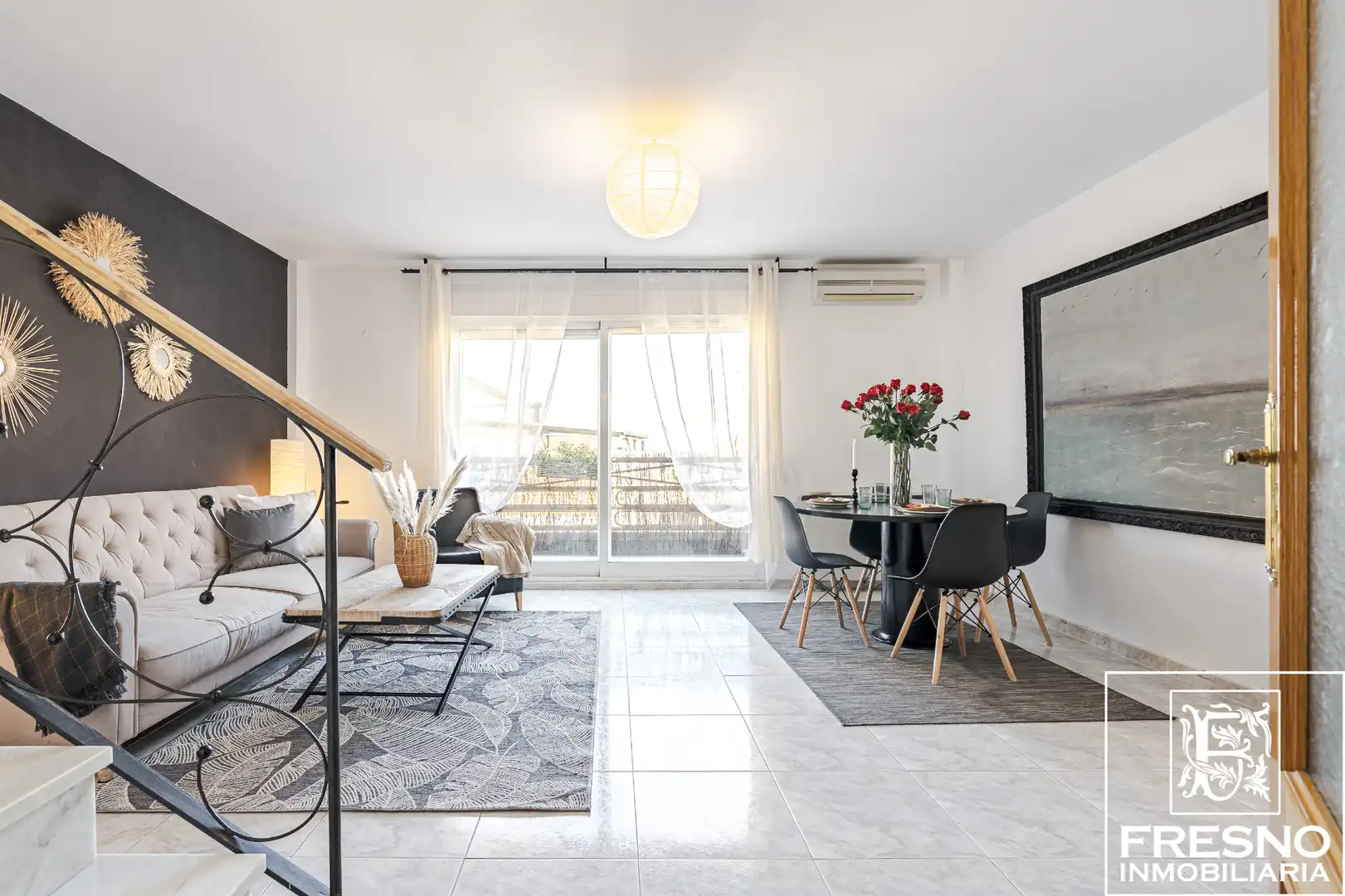 Sala d'estar de Dúplex en venda en Cobeña amb Aire condicionat, Calefacció i Parquet