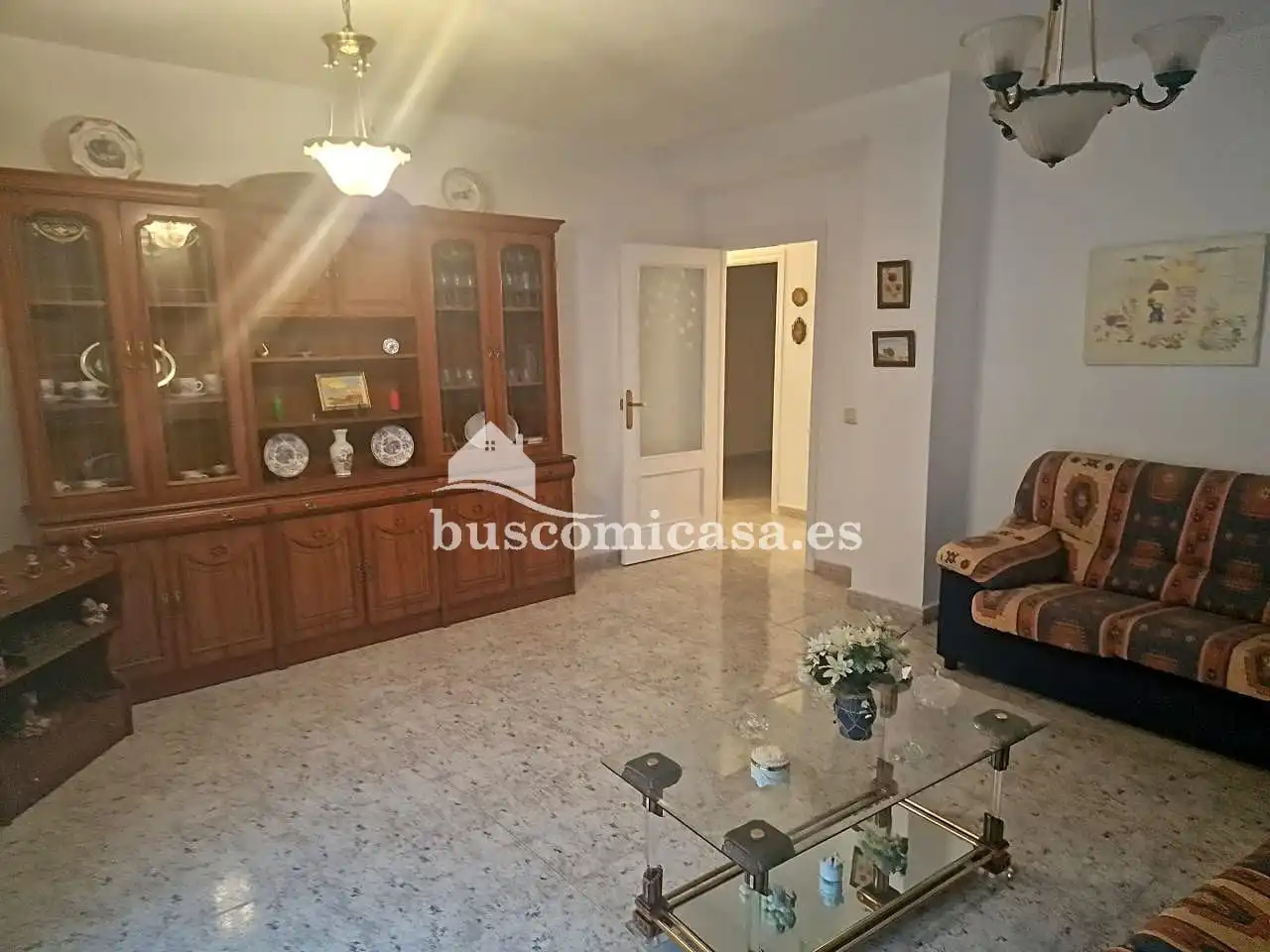 Sala de estar de Piso en venta en Los Villares con Calefacción, Amueblado y Balcón