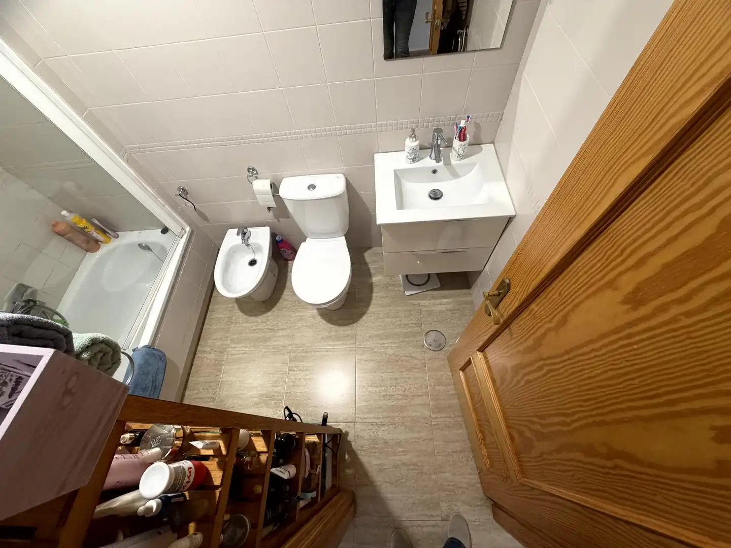 Bany de Apartament de lloguer en Cartagena amb Aire condicionat i Balcó