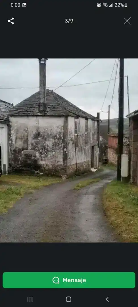 Vista exterior de Finca rústica en venta en Taboada con Jardín privado
