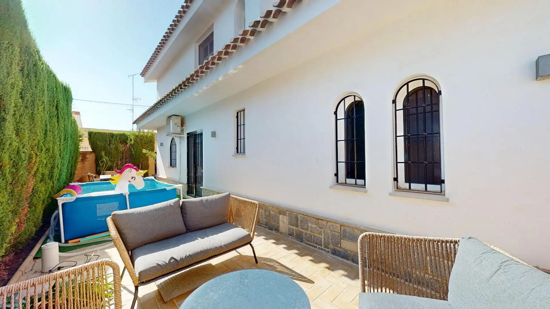 Terrassa de Casa o xalet en venda en San Pedro del Pinatar amb Aire condicionat, Calefacció i Terrassa