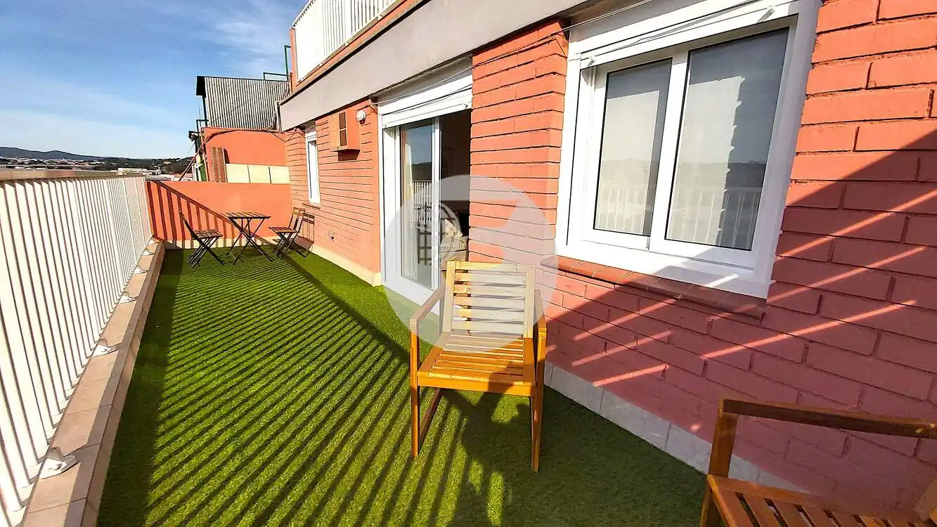 Terrasse von Dachboden zum Verkauf in Rubí mit Terrasse