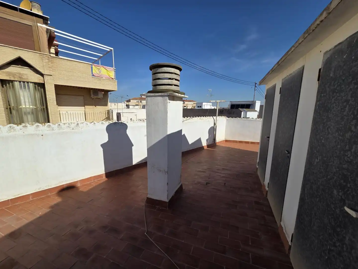 Terrace of Apartments for rent in Los Alcázares  with Air Conditioner, Heating and Storage room