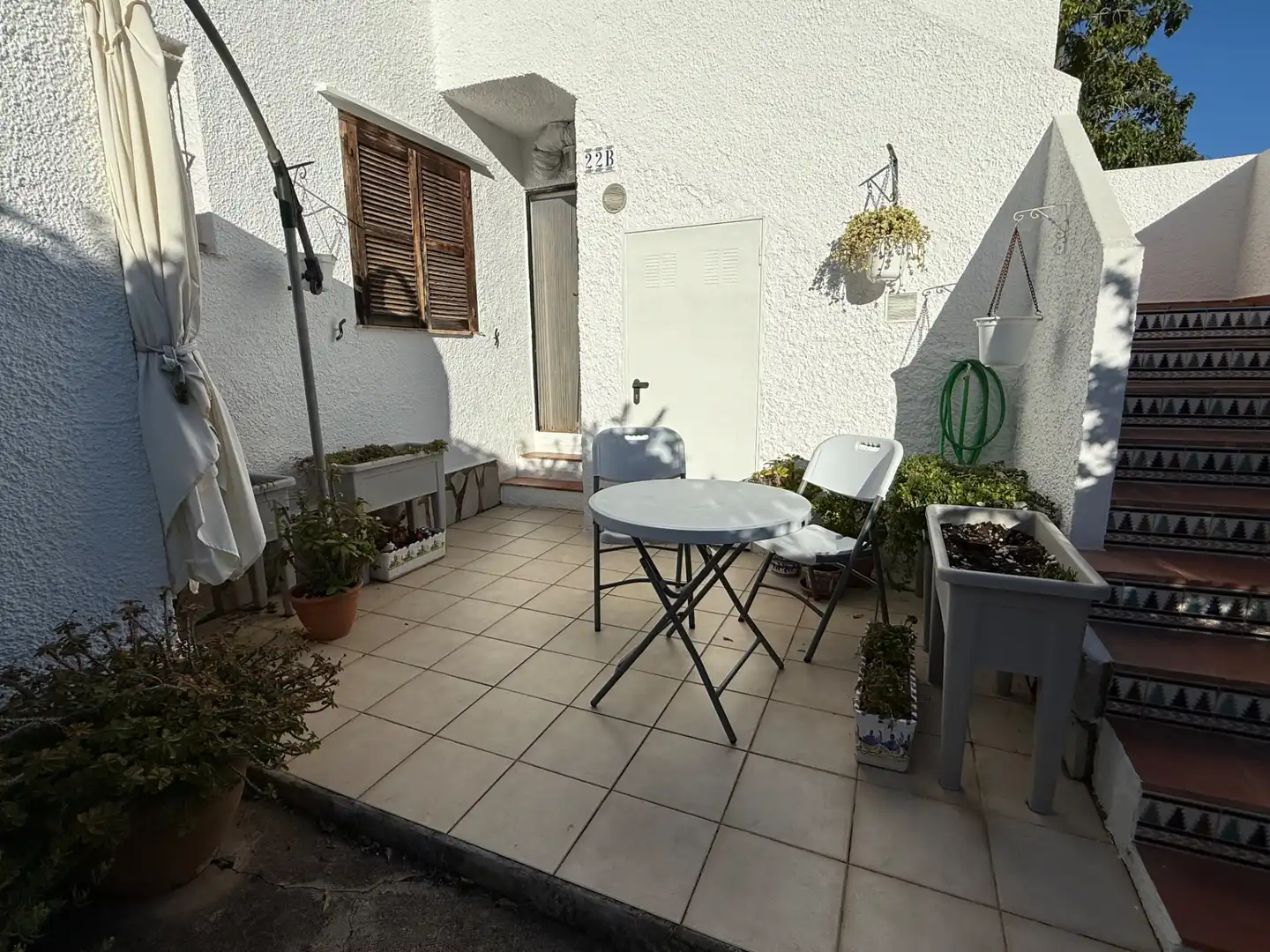 Terraza de Planta baja en venta en Dénia con Aire acondicionado, Calefacción y Jardín privado