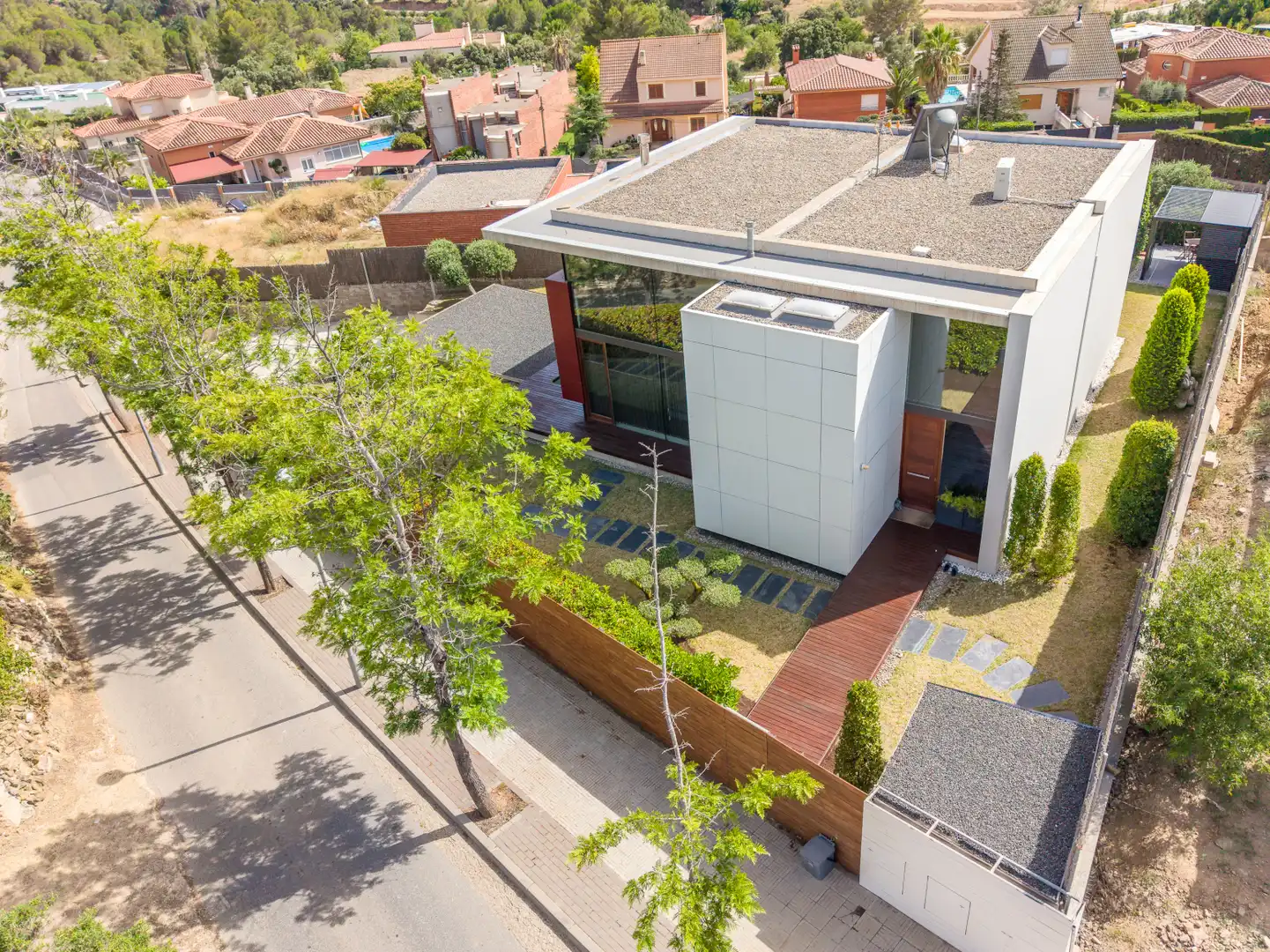 Vista exterior de Casa o chalet en venta en Castellvell del Camp con Calefacción, Jardín privado y Parquet