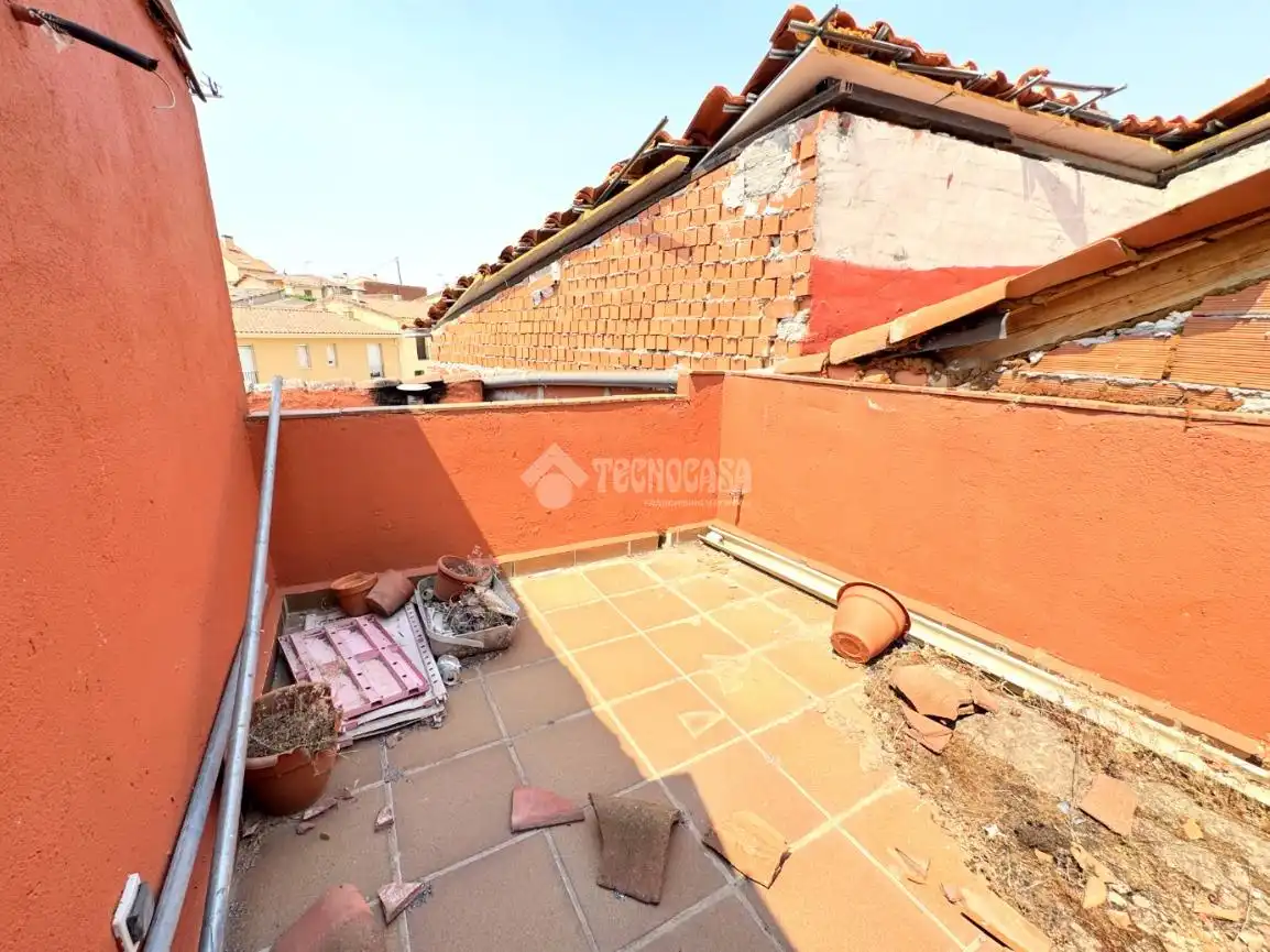 Terraza de Casa adosada en venta en Torrelaguna