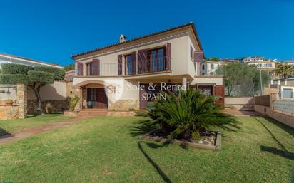 Vista exterior de Casa o xalet en venda en Blanes amb Calefacció, Jardí privat i Terrassa