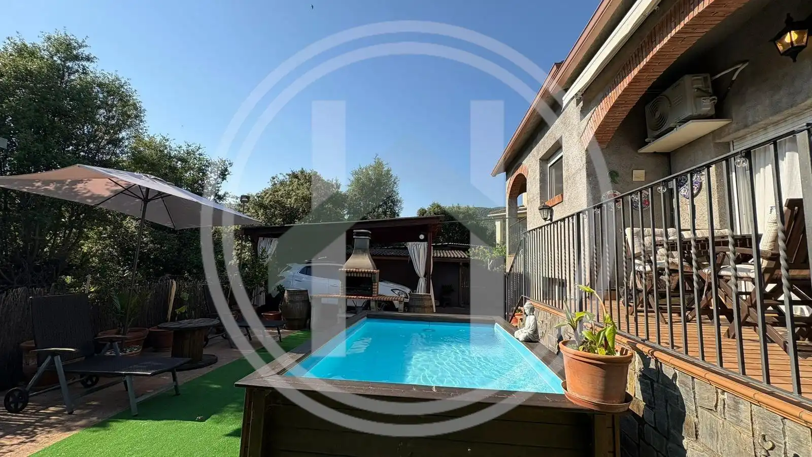 Piscina de Casa o chalet en venta en Cànoves I Samalús con Aire acondicionado, Calefacción y Terraza