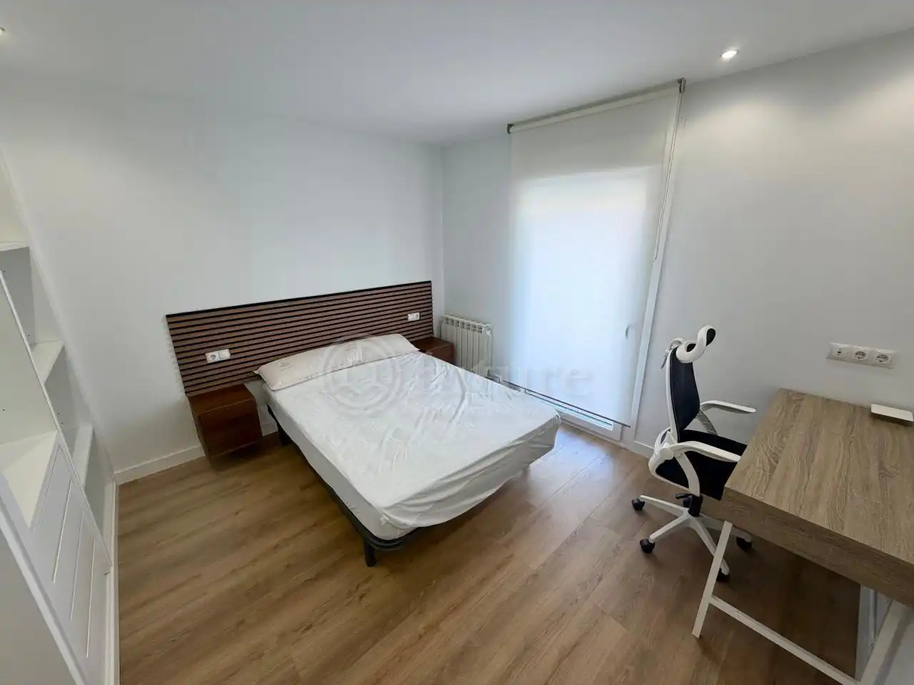 Schlafzimmer von Wohnung zur untervermieten in Salamanca mit Heizung, Möbliert und Balkon
