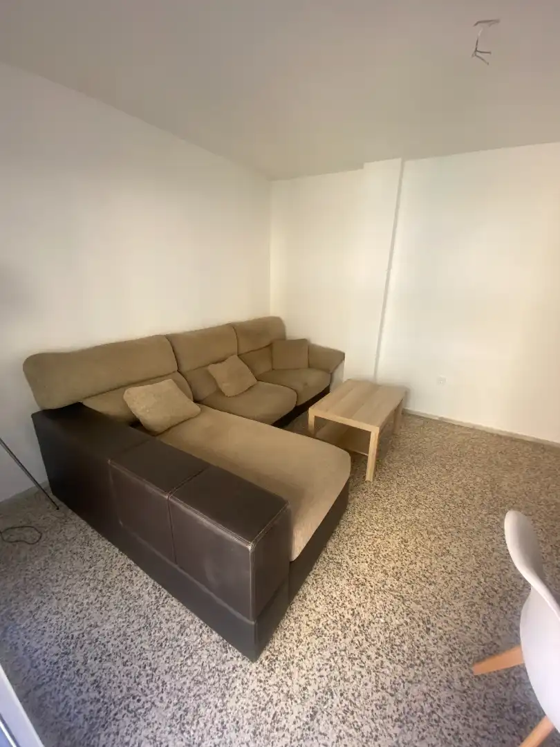 Living room of Flat for rent in Málaga  with Terrace, Furnished and Washing machine