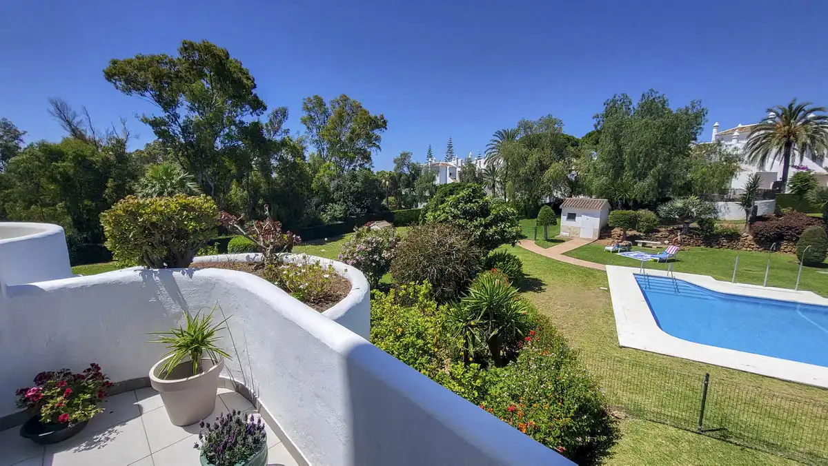 Jardín de Apartamento en venta en Calahonda 