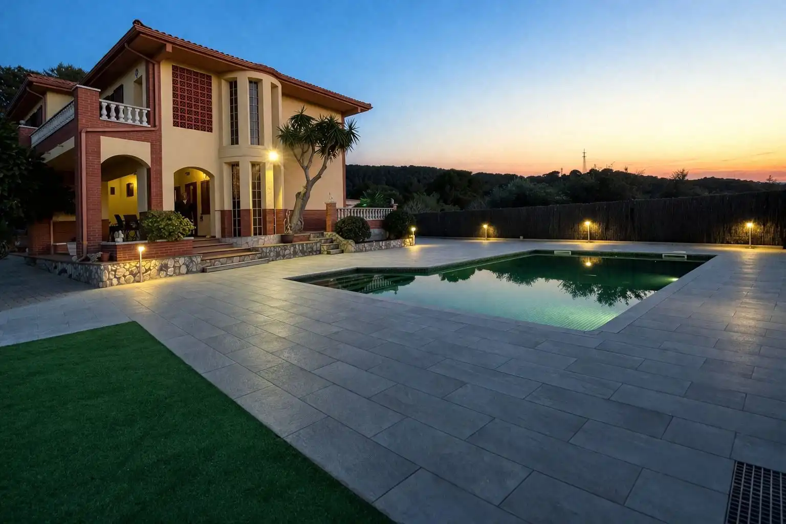 Piscina de Casa o xalet en venda en Calafell amb Aire condicionat, Jardí privat i Terrassa
