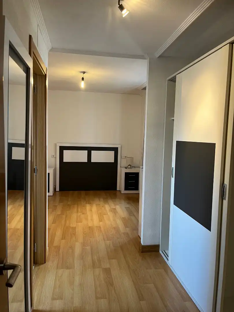 Bedroom of Flat for sale in Castellanos de Moriscos  with Heating, Parquet flooring and Furnished