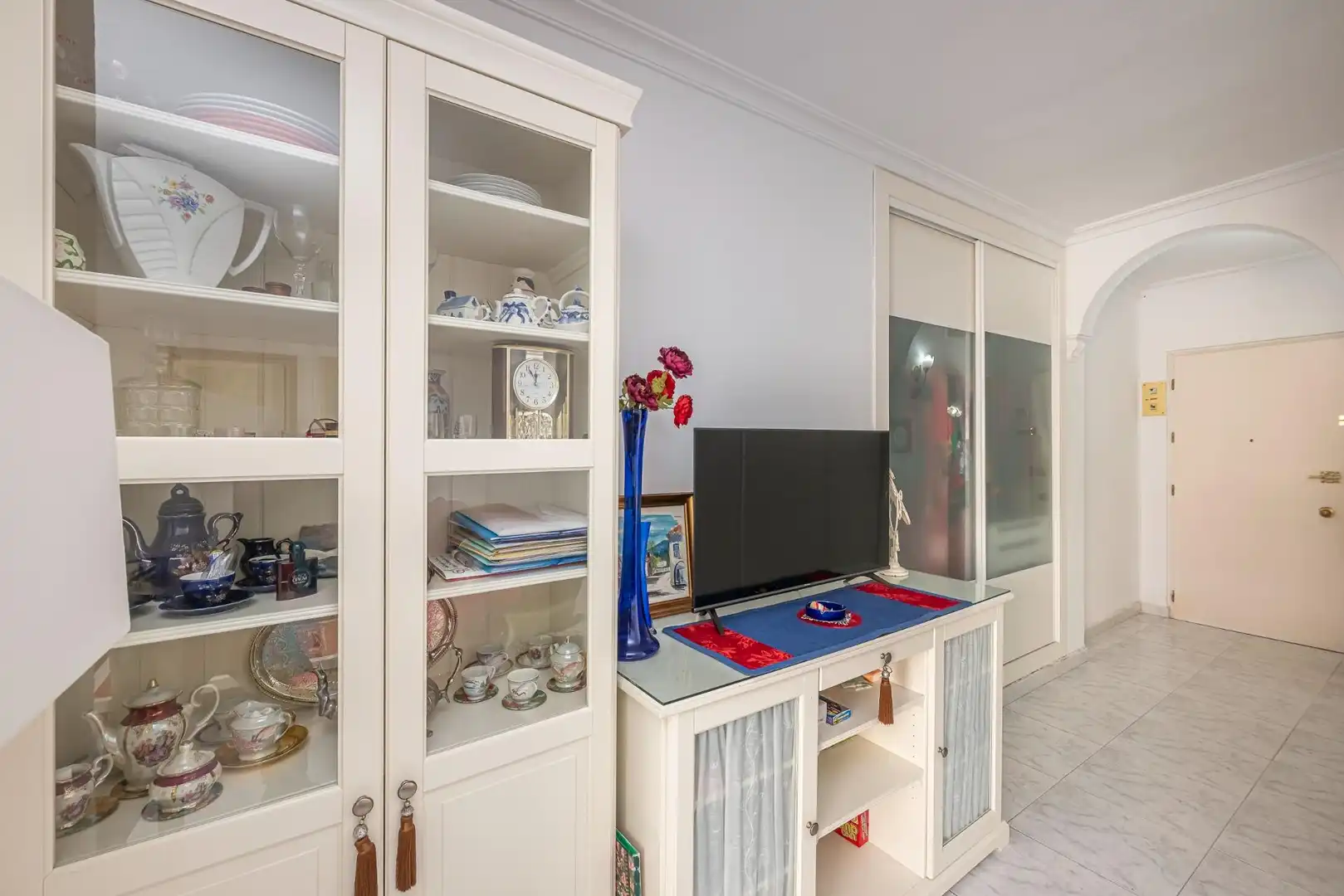 Sala d'estar de Apartament en venda en Fuengirola amb Aire condicionat, Calefacció i Jardí privat