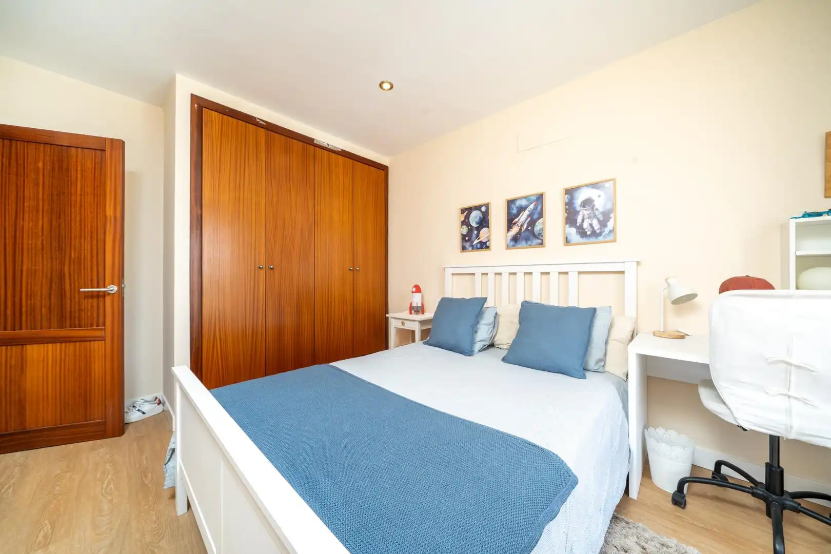 Dormitori de Casa adosada en venda en Vilafranca de Bonany amb Jardí privat, Terrassa i Piscina