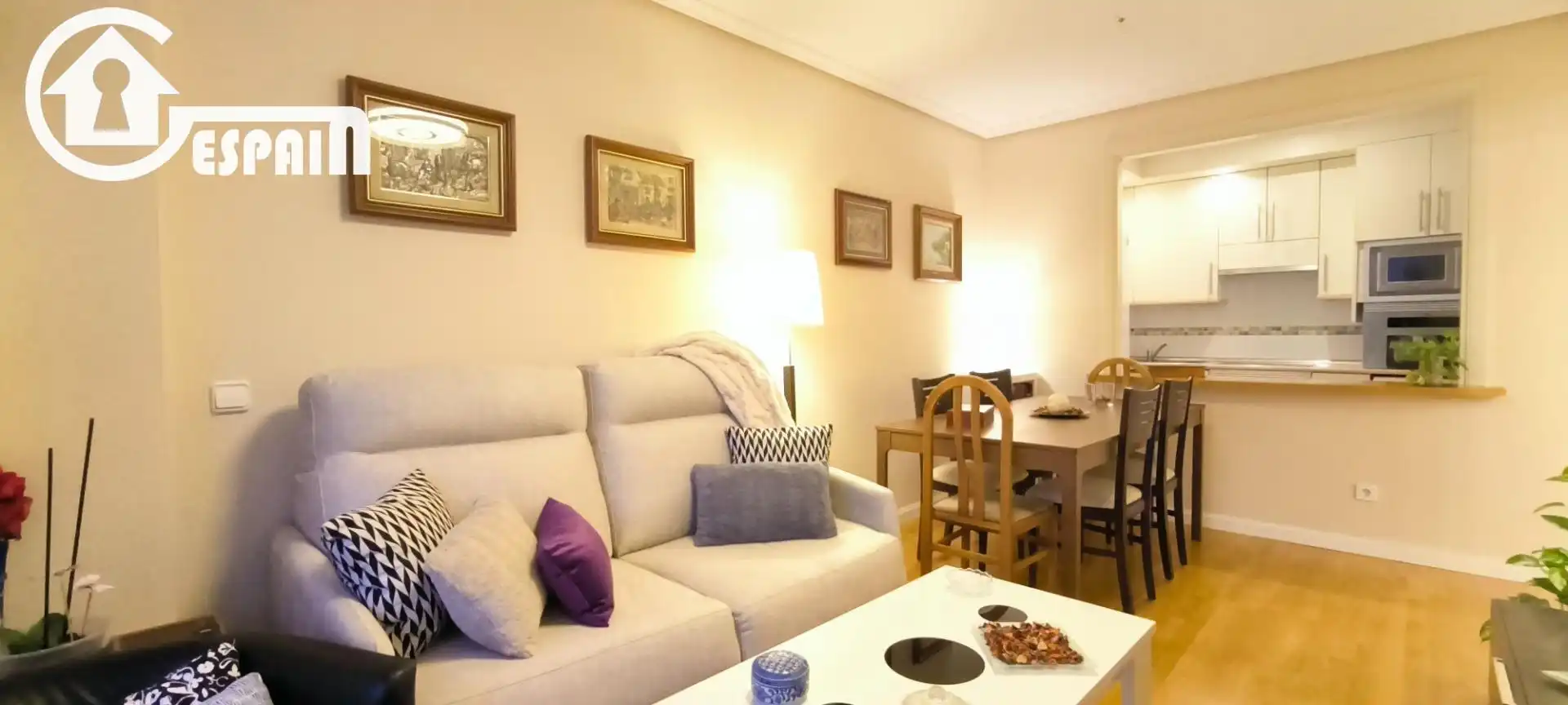 Living room of Flat for sale in Madrid  with Air Conditioner, Heating and Private garden
