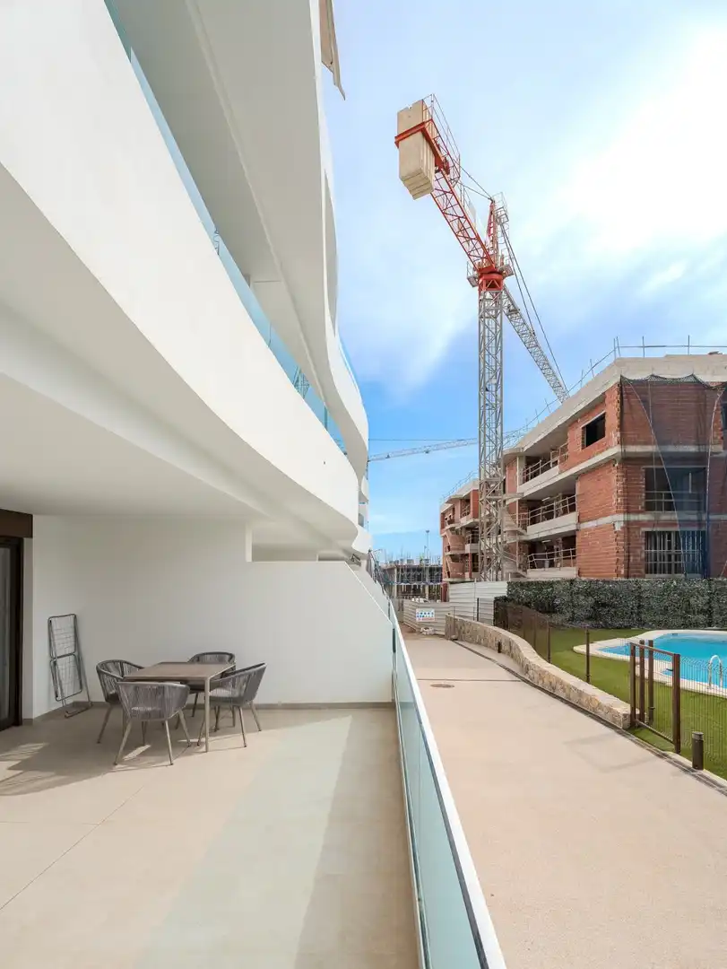 Terrace of Flat for sale in Orihuela  with Air Conditioner, Terrace and Furnished