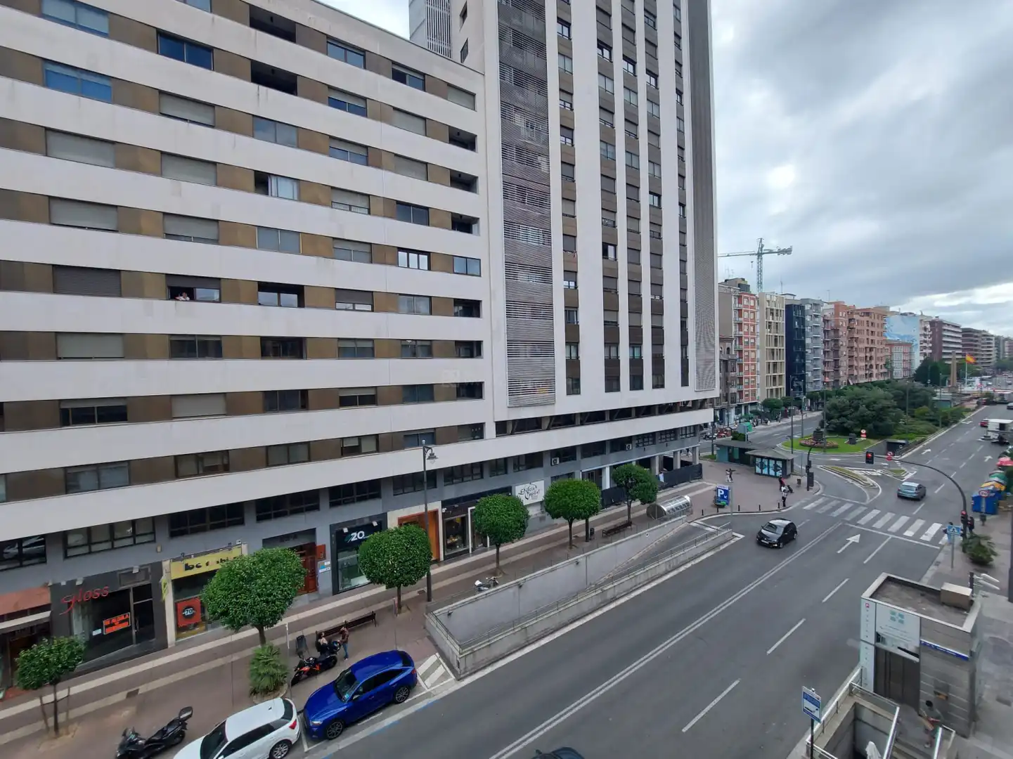 Exterior view of Flat for sale in  Logroño  with Heating, Parquet flooring and Balcony