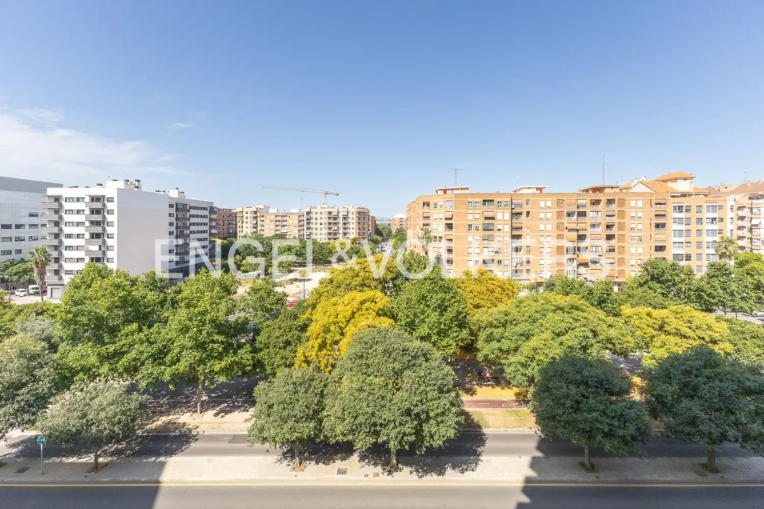 Vista exterior de Pis de lloguer en Valencia amb Aire condicionat, Calefacció i Parquet