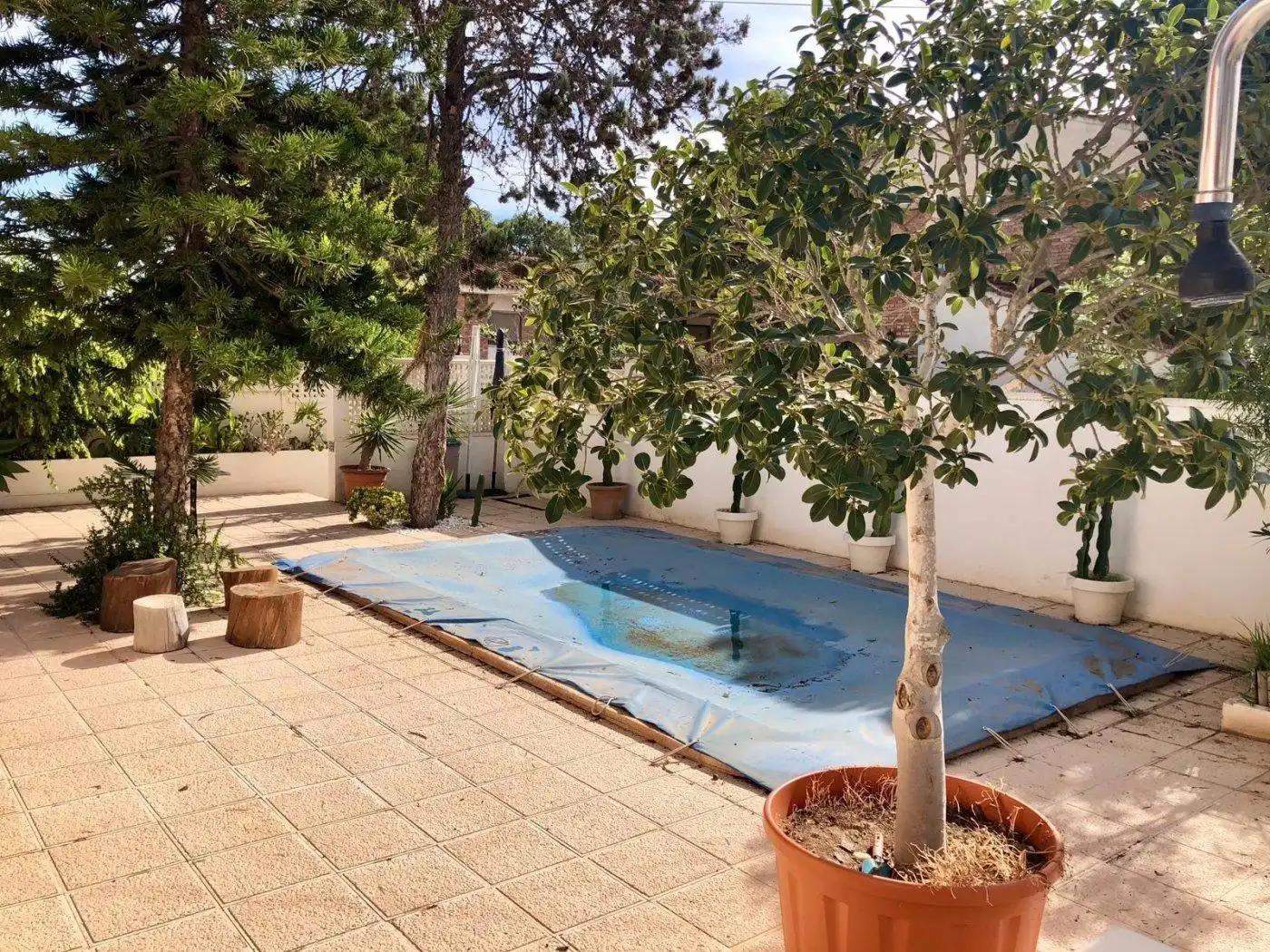 Piscina de Casa adosada en venta en Pilar de la Horadada con Calefacción, Jardín privado y Trastero