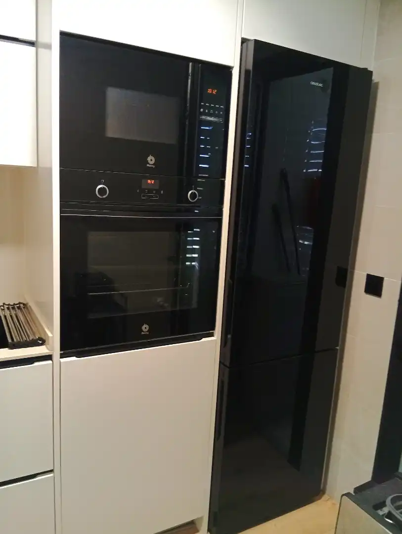 Kitchen of Flat for sale in Madrid  with Air Conditioner, Heating and Storage room