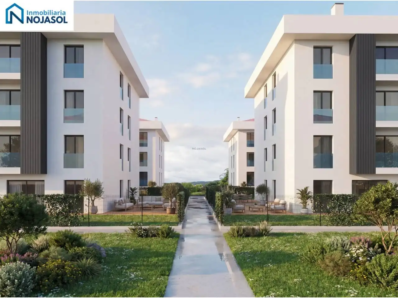 Vista exterior de Apartamento en venta en Noja con Calefacción, Jardín privado y Terraza