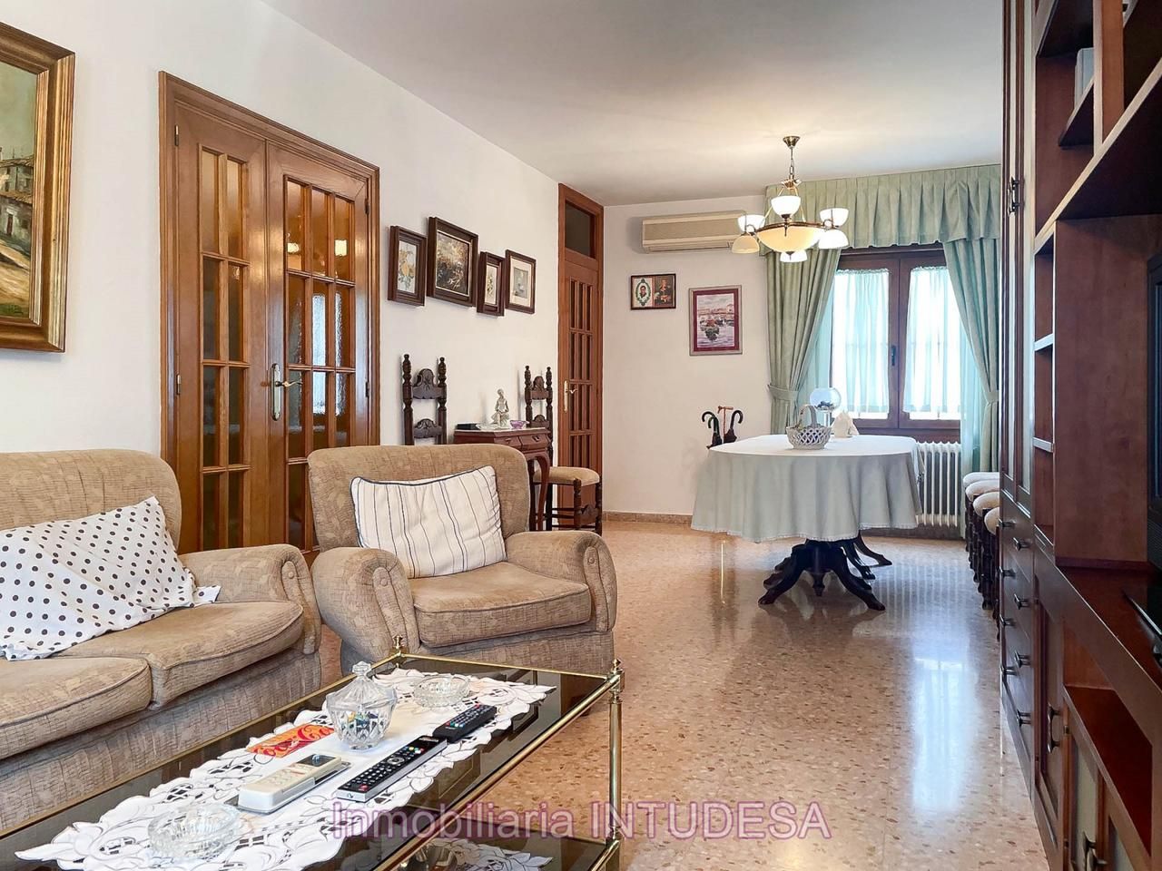 Sala d'estar de Casa o xalet en venda en Mallén amb Aire condicionat, Calefacció i Jardí privat