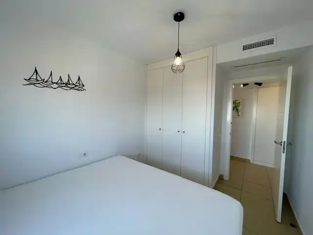 Bedroom of Attic for rent in Alicante / Alacant  with Air Conditioner, Heating and Terrace