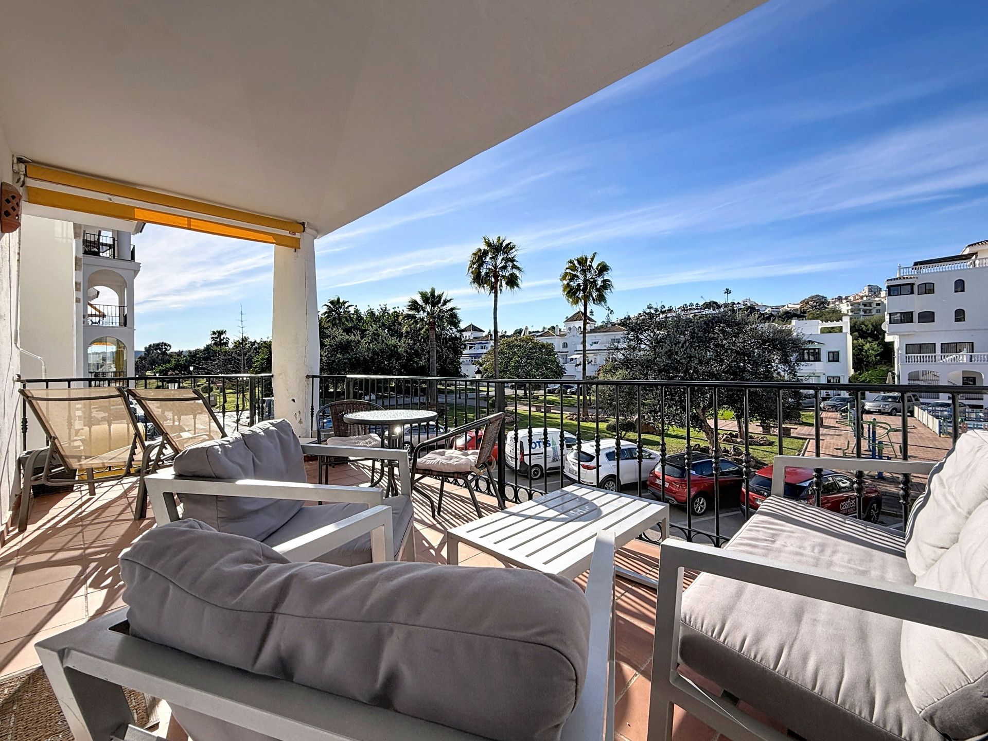 Terrace of Apartment for sale in Manilva  with Air Conditioner, Terrace and Swimming Pool