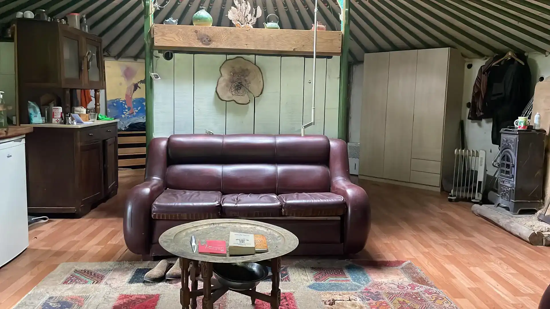 Wohnzimmer von Country house zum Verkauf in Moaña mit Schwimmbad