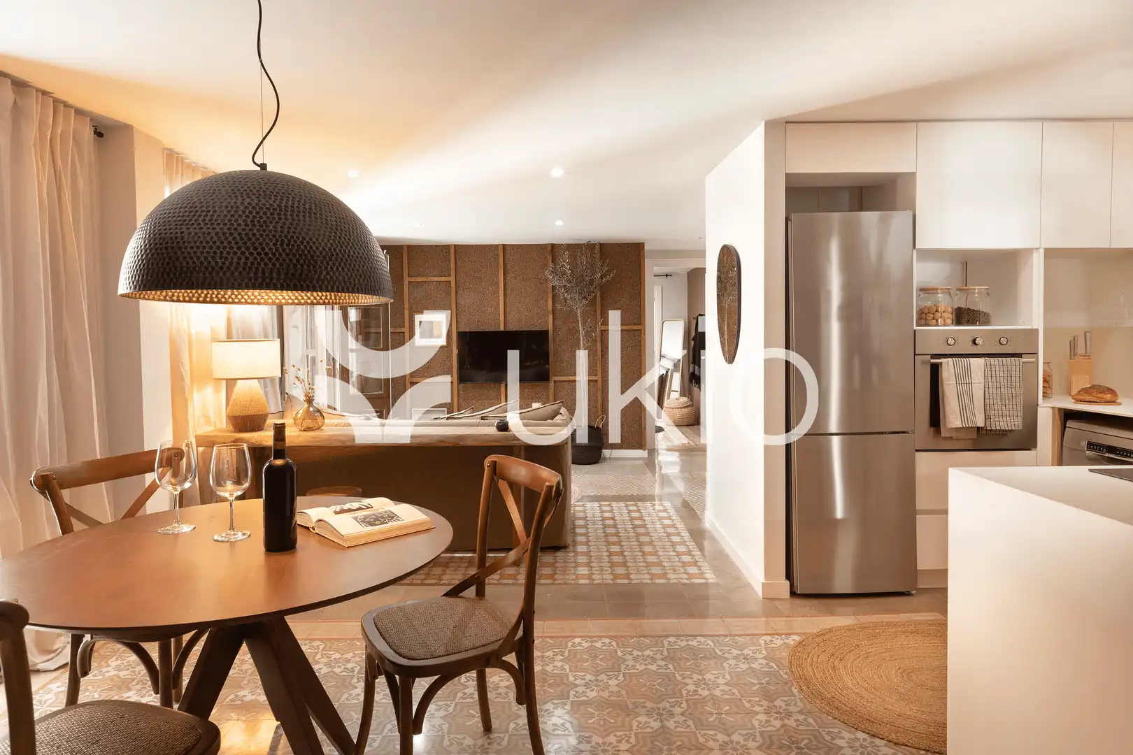 Kitchen of Apartments for rent in Barcelona  with Air Conditioner, Heating and Furnished