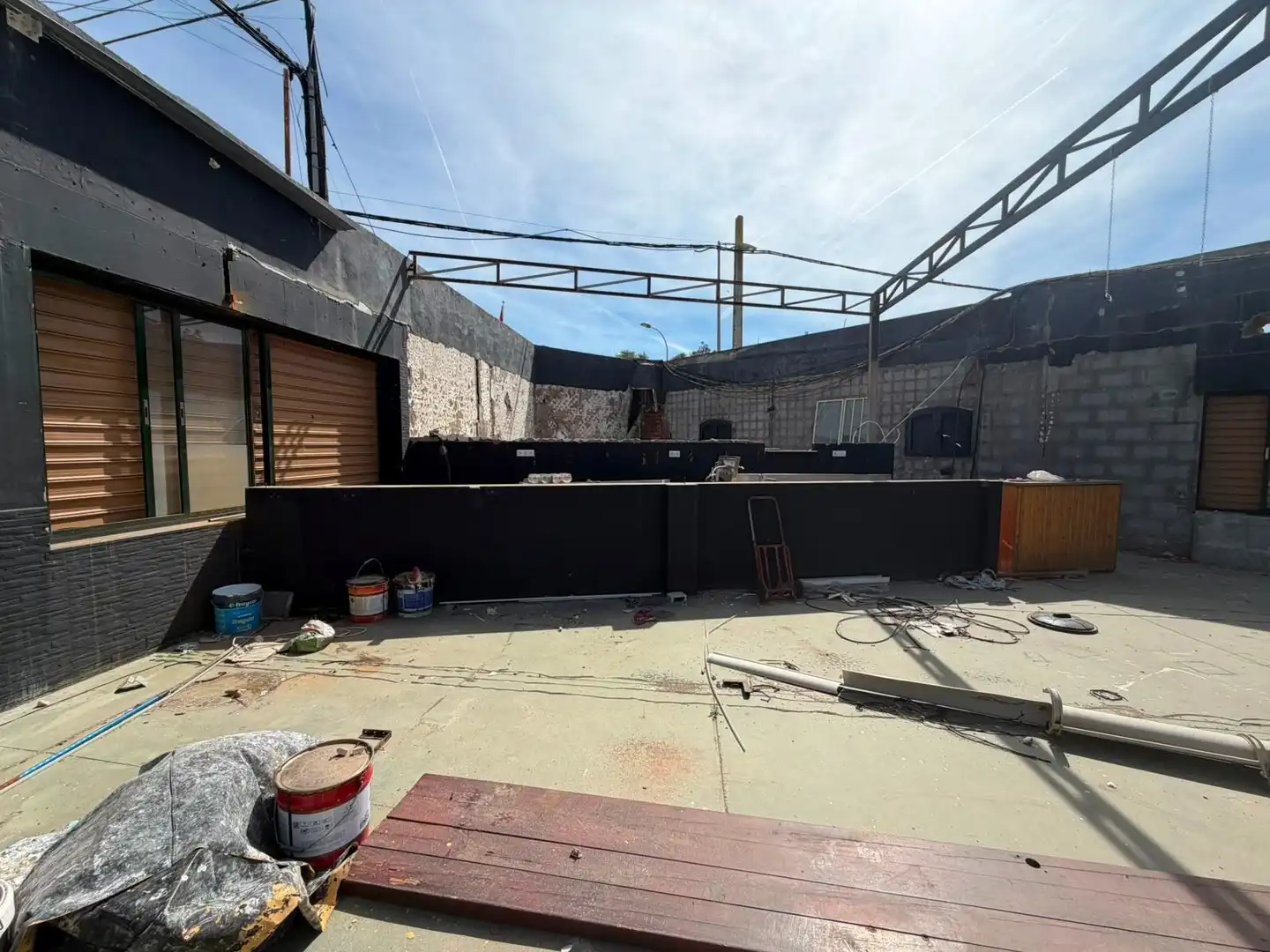 Terraza de Local en venta en El Coronil