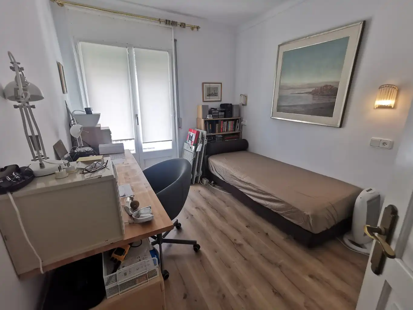 Bedroom of Flat for sale in L'Escala  with Terrace, Furnished and Oven