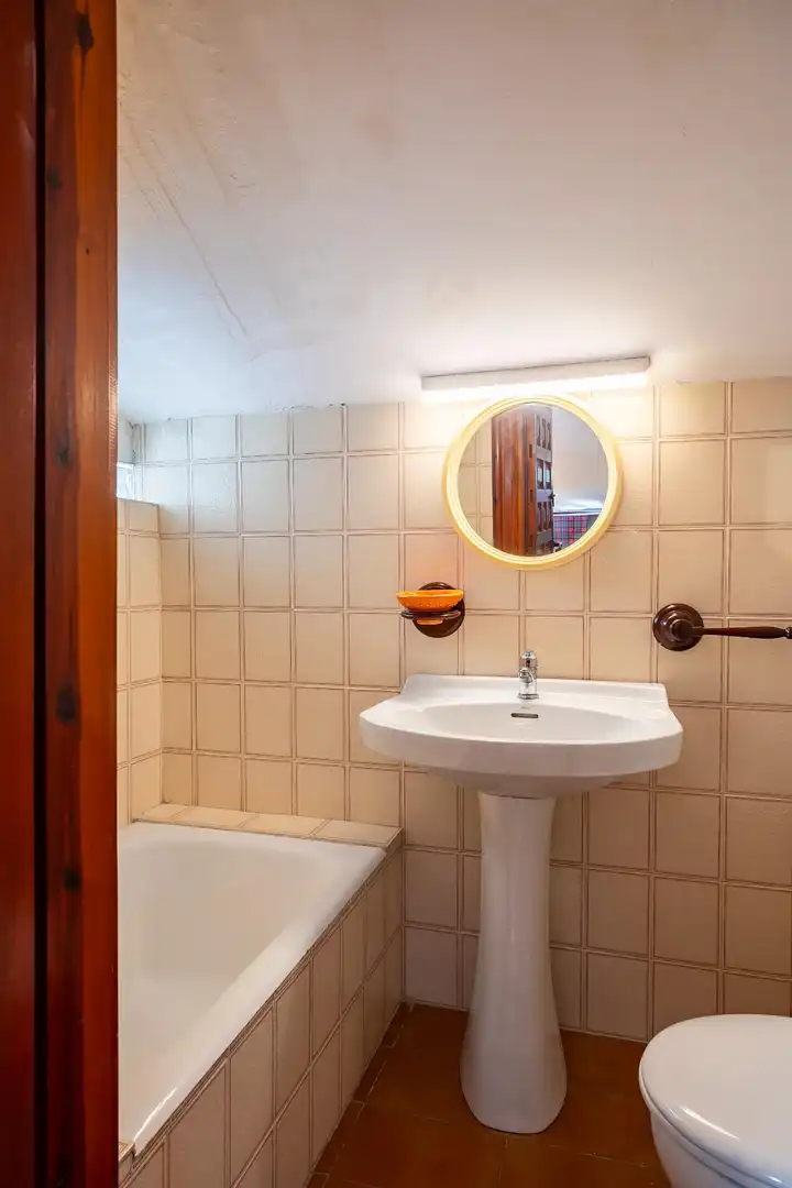 Baño de Casa o chalet en venta en Sádaba con Calefacción, Jardín privado y Terraza