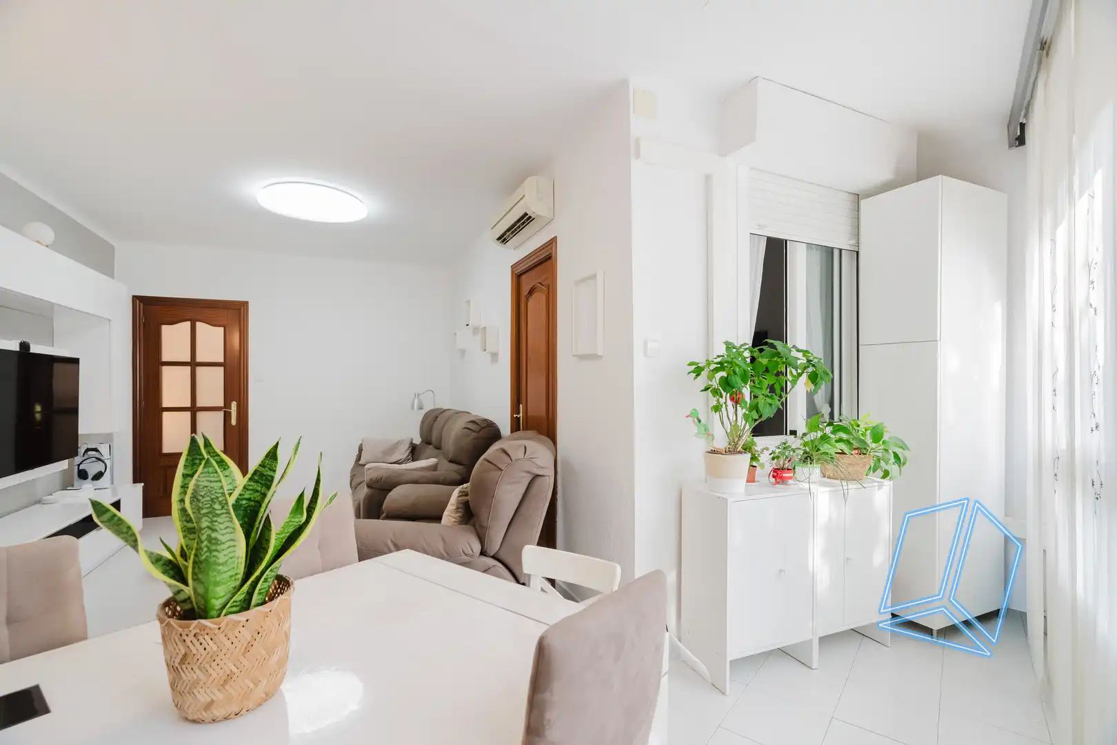 Sala de estar de Piso en venta en Cornellà de Llobregat